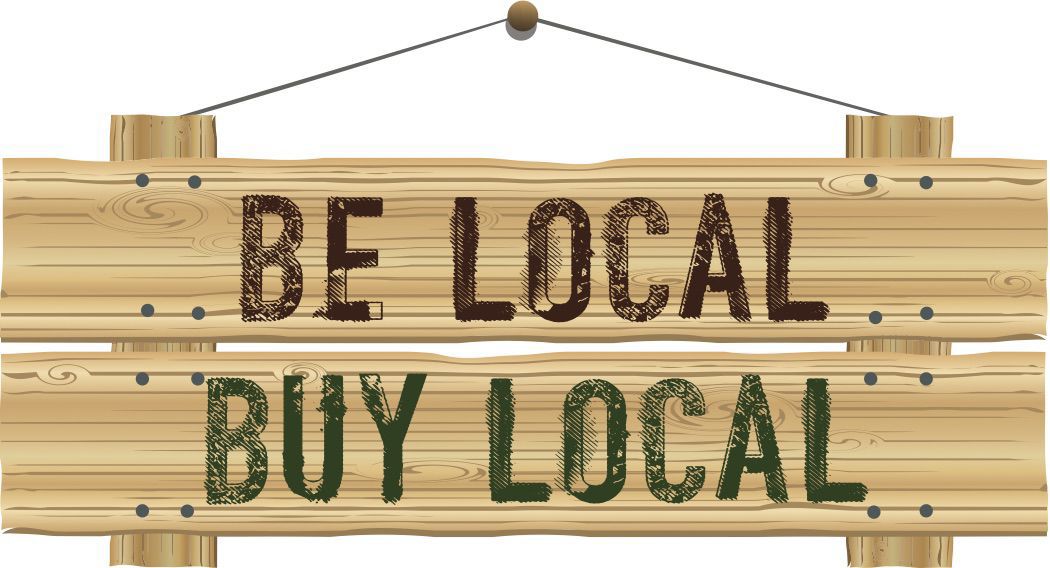 Be local, buy local